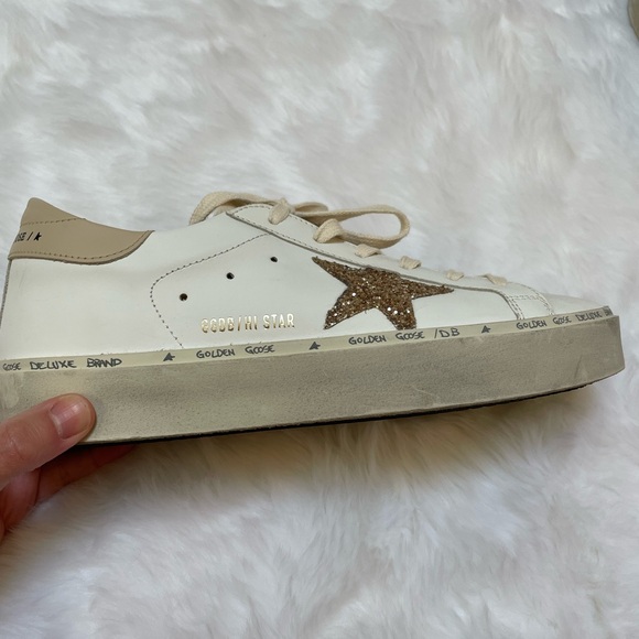 Golden Goose Hi Star gold glitter size 40 - Picture 4 of 13